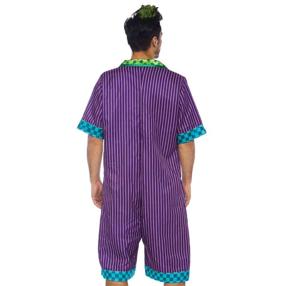 Leg Avenue - Super Villain Jumpsuit Kostuum - Paars/Paars